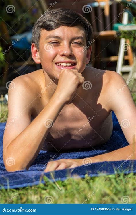 teen boys in speedos|Teenage Boy Sunbathing royalty